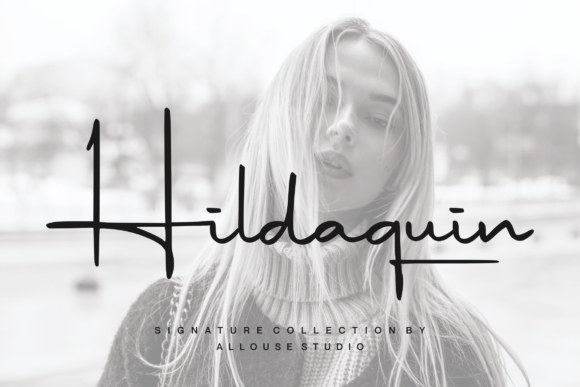 Hildaquin Font Poster 1