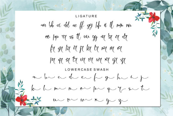Hillarie Font Poster 9