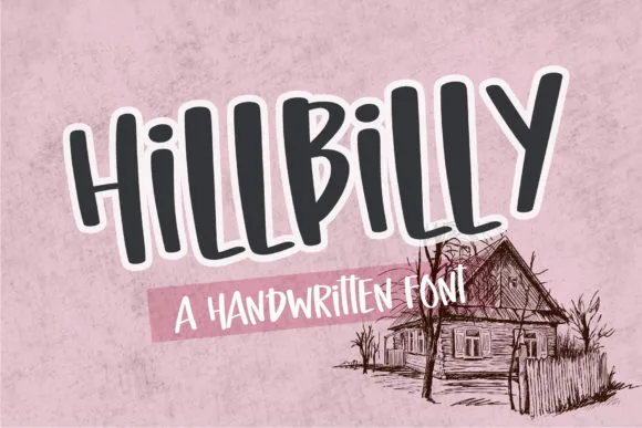 Hillbilly Font Hillbilly Font Poster 1