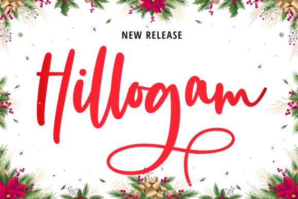 Hillogam Font Poster 1