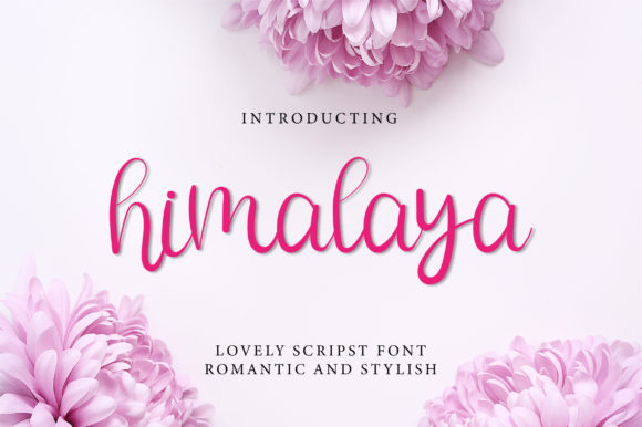 Himalaya Font Poster 1