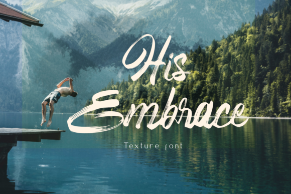His Embrace Font Poster 1