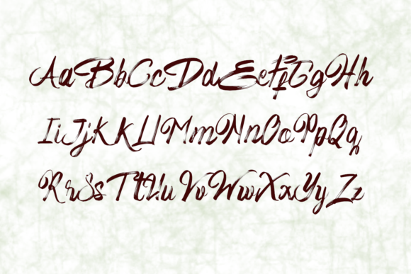 His Embrace Font Poster 13