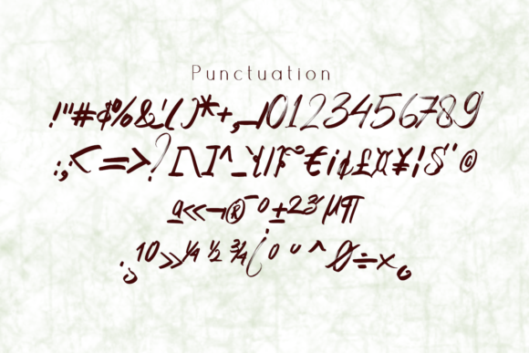 His Embrace Font Poster 14