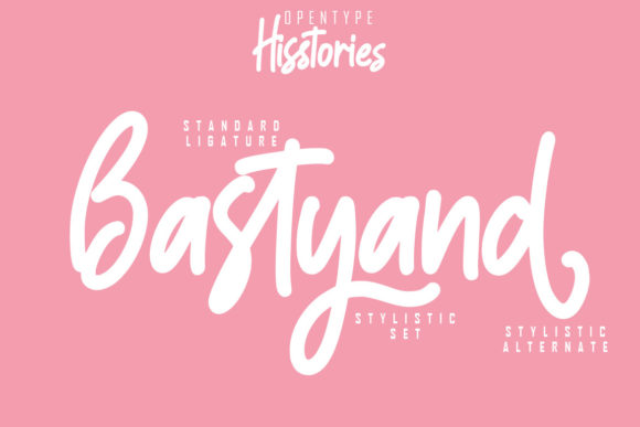 Hisstories Font Poster 3