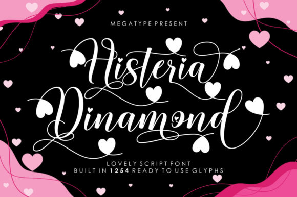 Histeria Dinamond Font Poster 1