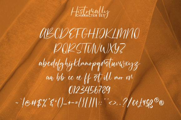 Historially Font Poster 8