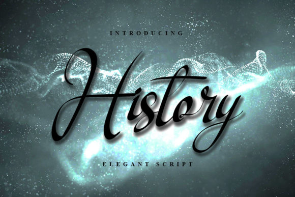 History Font Poster 1