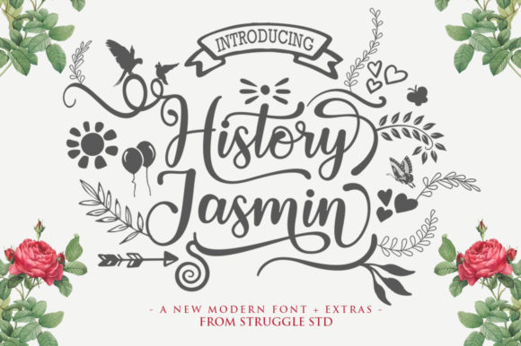 History Jasmin Font