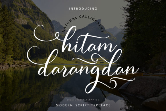 Hitam Darangdan Font