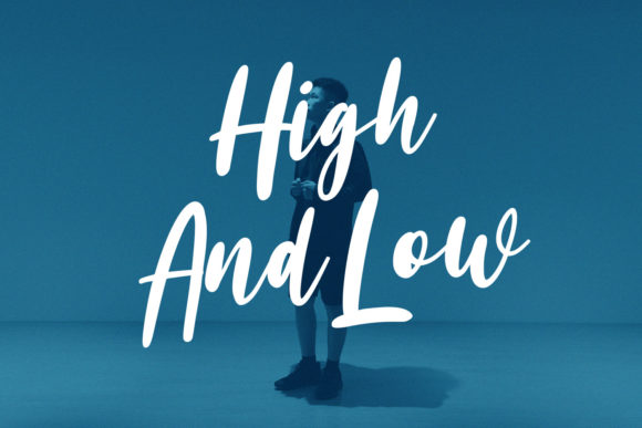 Hittoshira Font Poster 7