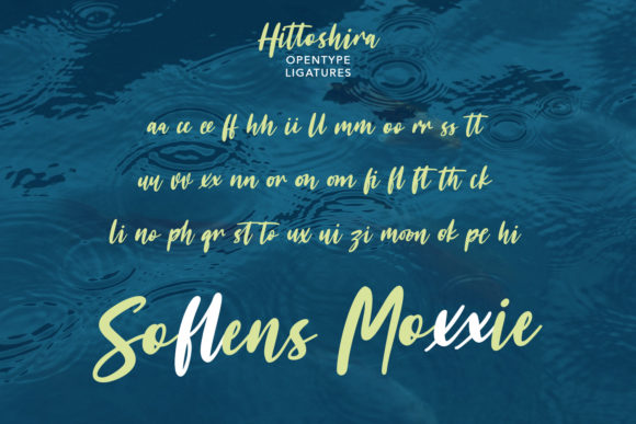 Hittoshira Font Poster 9