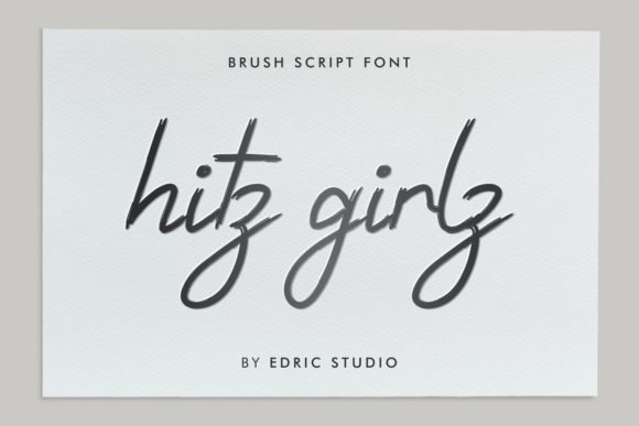 Hitz Girlz Font Poster 2