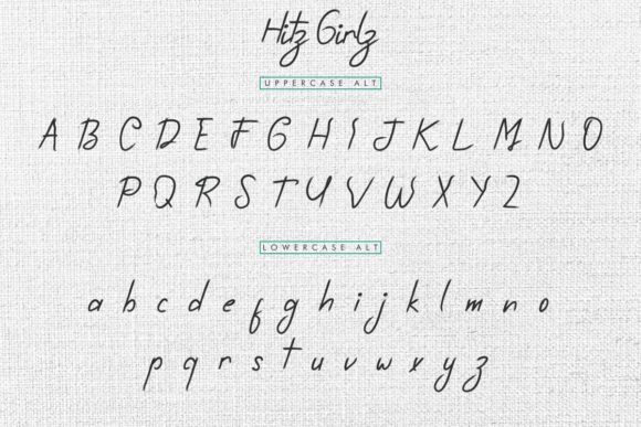 Hitz Girlz Font Poster 8
