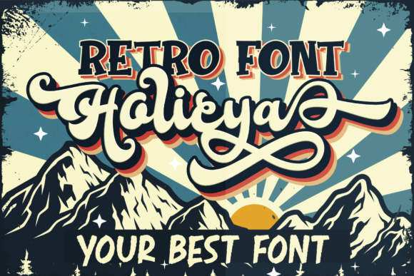 Holicya Font Poster 1