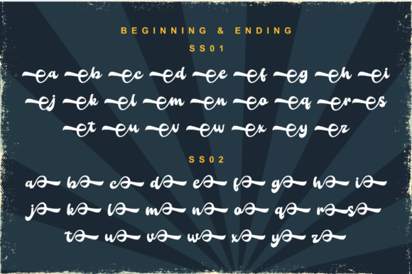 Holicya Font Poster 4