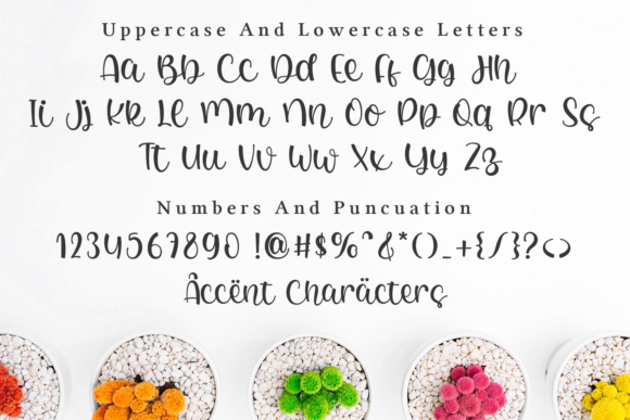 Holiday Font Poster 2