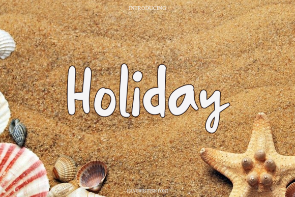 Holiday Font Poster 1