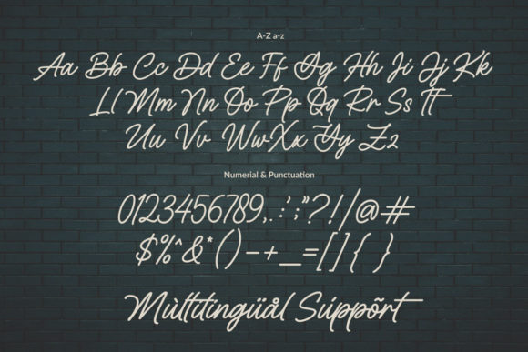 Holidream Font Poster 8