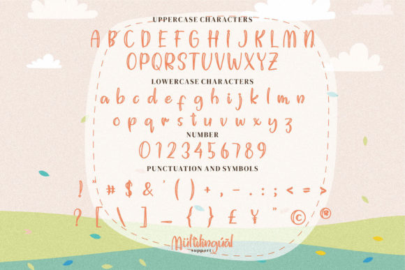 Holliday Spring Font Poster 3