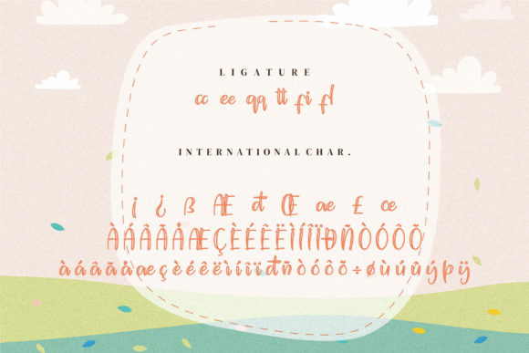 Holliday Spring Font Poster 4