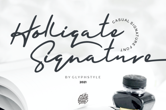 Holligate Font Poster 1