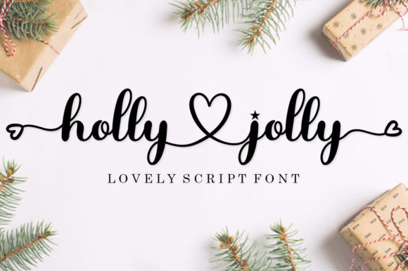 Holly Jolly Font Poster 1