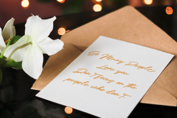 Holly Wings Font Poster 11