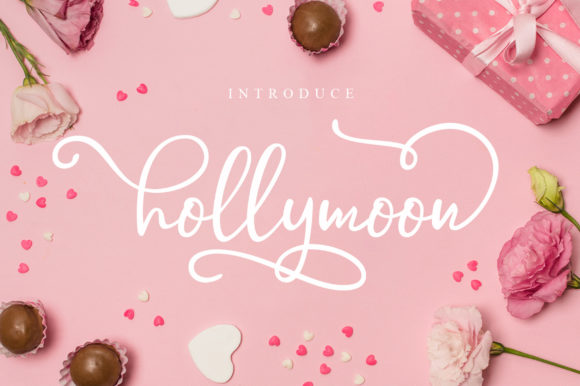 Hollymoon Font Poster 1