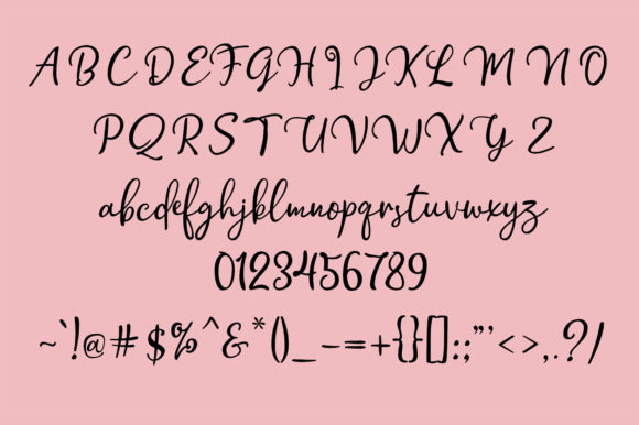Hollymoon Font Poster 14