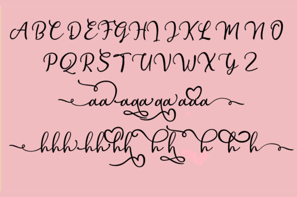 Hollymoon Font Poster 15