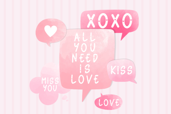 Holy Love Font Poster 2