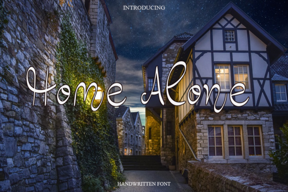 Home Alone Font Home Alone Font Poster 1