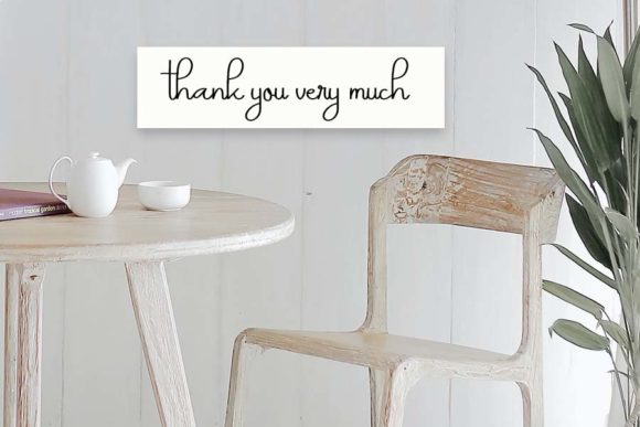 Home Sweet Home Font Poster 6