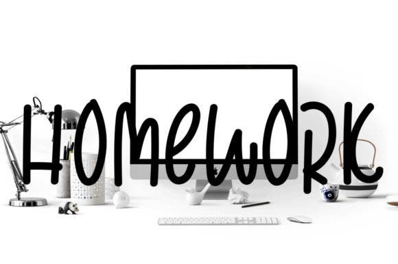 Home Sweet Home Font Poster 3