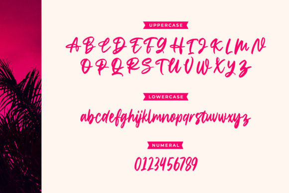 Home to Rome Font Poster 2