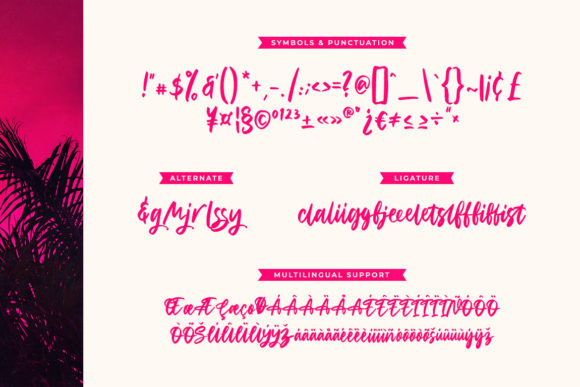 Home to Rome Font Poster 3