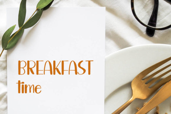 Homecare Font Poster 3