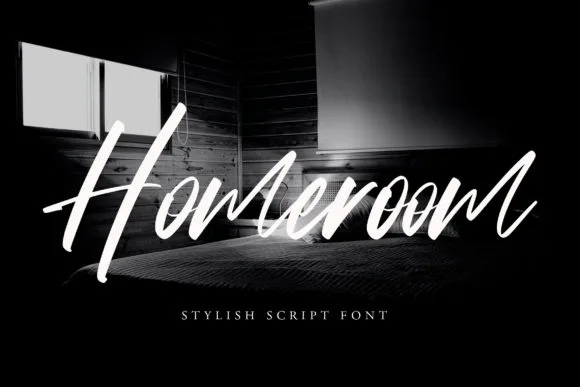 Homeroom Font Poster 1