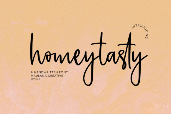 Homeytasty Font