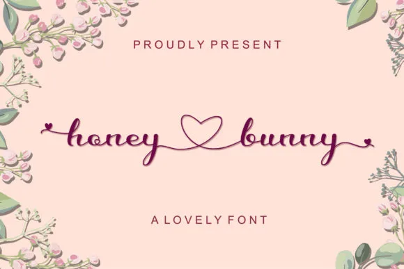 Honey Bunny Font Honey Bunny Font Poster 1