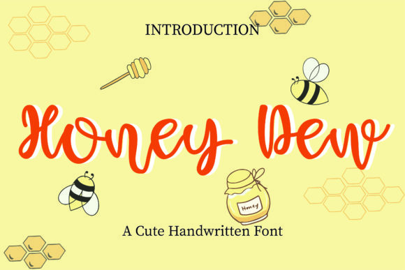 Honey Dew Font Poster 1