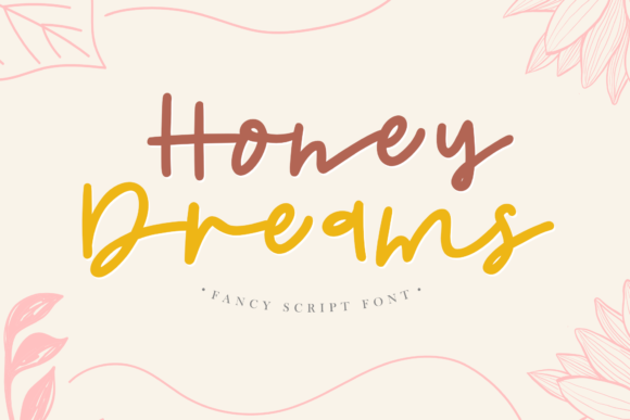Honey Dreams Font Poster 1