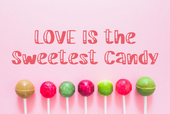 Honey Lollipops Font Poster 5