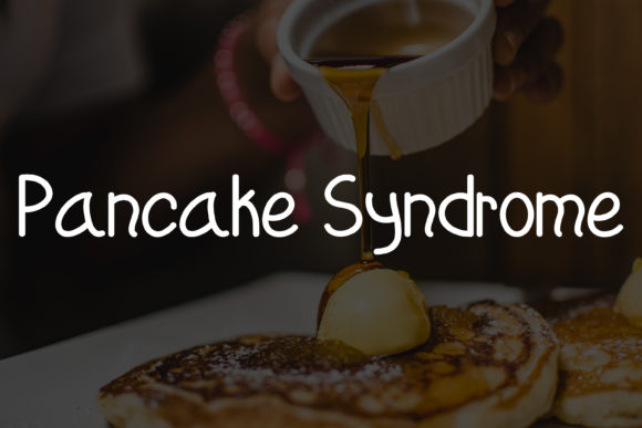 Honey Pancake Font Poster 3