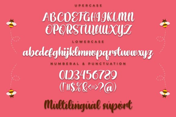 Honey Shake Font Poster 4