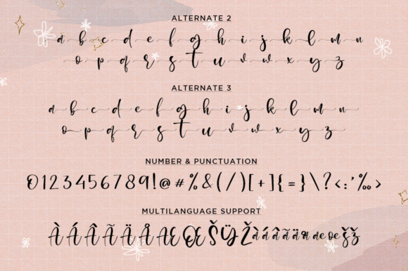Honey Sharon Font Poster 7