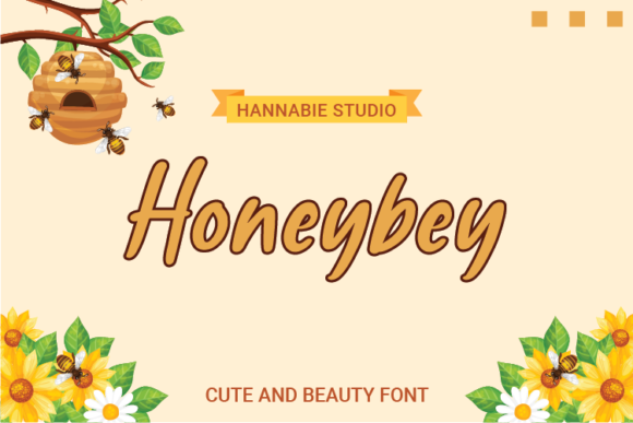Honeybey Font Poster 1