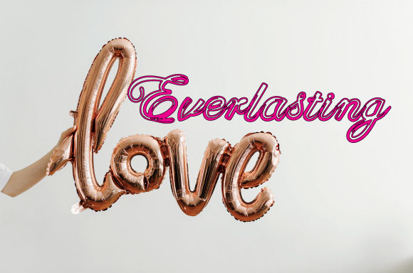 Honeymoon Font Poster 2