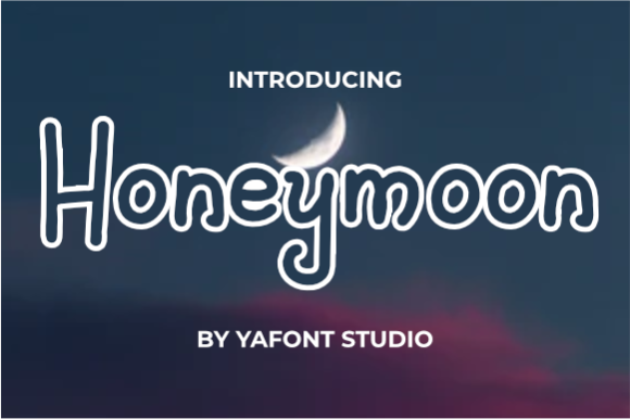 Honeymoon Font